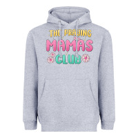 Heather Grey the praying mamas club Heavyweight Hoodie - MaliasSmallBusiness