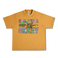 Peanut Butter beautiful crazy Urban Heavy Tee - CowhideDigitalArt