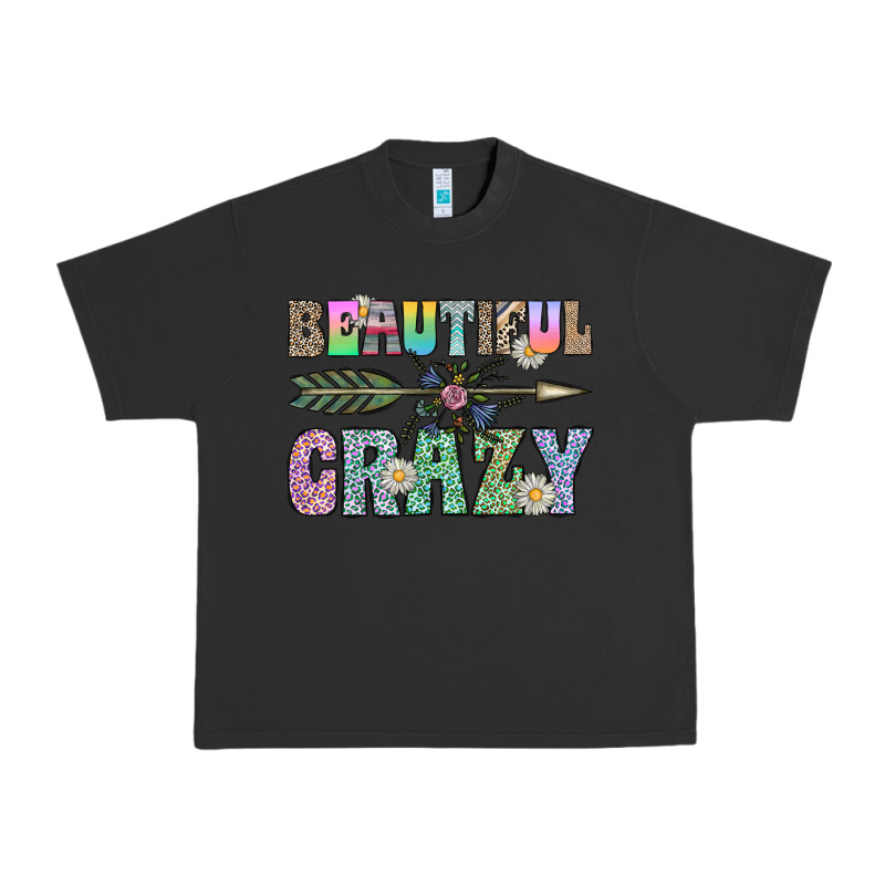 Beautiful Crazy Urban Heavy Tee by CowhideDigitalArt | Teevron