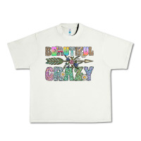 Pistachio beautiful crazy Urban Heavy Tee - CowhideDigitalArt