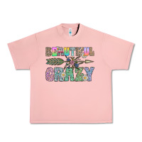 Salmon beautiful crazy Urban Heavy Tee - CowhideDigitalArt