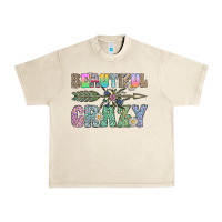 Sandshell beautiful crazy Urban Heavy Tee - CowhideDigitalArt