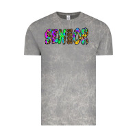 Cloud Rock senior 2022 tie die leopard Vintage Tee - RanaPortraitStore