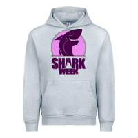 Heather Grey shark Week Urban Hoodie - Bettercallsaul