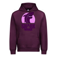 Mauve Wine shark Week Urban Hoodie - Bettercallsaul