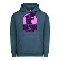 Pigment Midnight Navy shark Week Urban Hoodie - Bettercallsaul
