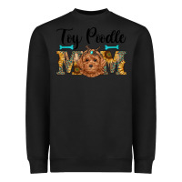 Black western toy poodle mom Heavyweight Sweatshirt - RanaPortraitStore