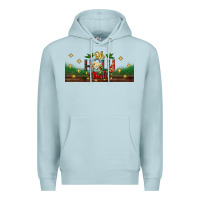 Blue Mist oh holy night Premium Hoodie - BundleAndBundleShop