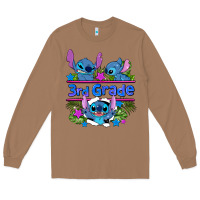 Toasted Coconut preview flower stitch 3rd grade Long Sleeve Tee - AdoDesignShop