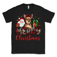 Black merry christmas chihuahua Classic Tee - JahusDesignShop