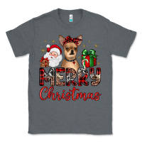 Charcoal Heather merry christmas chihuahua Classic Tee - JahusDesignShop