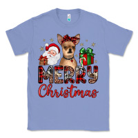 Colony Blue merry christmas chihuahua Classic Tee - JahusDesignShop