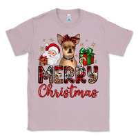 Lilac merry christmas chihuahua Classic Tee - JahusDesignShop