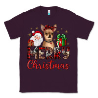 Plum merry christmas chihuahua Classic Tee - JahusDesignShop