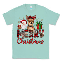 Seafoam merry christmas chihuahua Classic Tee - JahusDesignShop