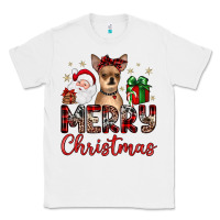White merry christmas chihuahua Classic Tee - JahusDesignShop