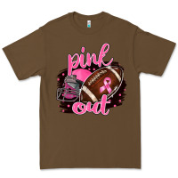 Cacao Pink Out Football Premium Tee - BarkalooDesign