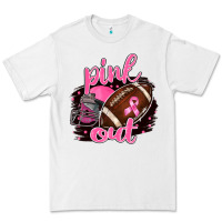 White Pink Out Football Premium Tee - BarkalooDesign