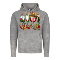 Cloud Rock mexico wine glasses Vintage Hoodie - Zillion Design Studio