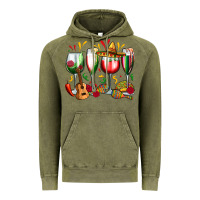 Vintage Olive mexico wine glasses Vintage Hoodie - Zillion Design Studio