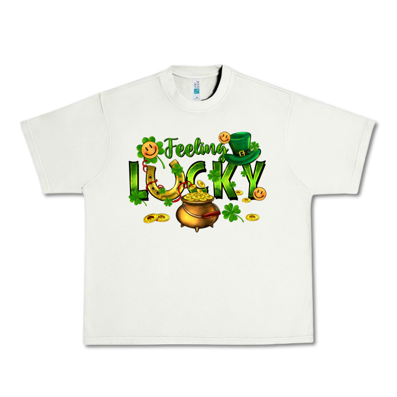 Feeling Lucky Urban Heavy Tee by FaDigitalArtStudio | Teevron