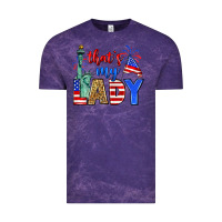Cloud Purple that's my lady 4th of july Vintage Tee - Zillion Design Studio