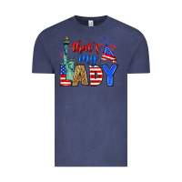 Vintage Denim that's my lady 4th of july Vintage Tee - Zillion Design Studio