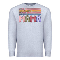 Heather Grey mama Premium Sweatshirt - MaliasSmallBusiness