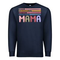 Navy mama Premium Sweatshirt - MaliasSmallBusiness