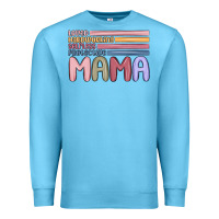 Ocean Blue mama Premium Sweatshirt - MaliasSmallBusiness