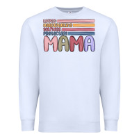 White mama Premium Sweatshirt - MaliasSmallBusiness