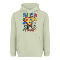 Matcha autism is my super power Heavyweight Hoodie - MaliasSmallBusiness