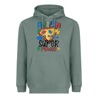 Sage autism is my super power Heavyweight Hoodie - MaliasSmallBusiness