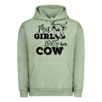 Pigment Oil Green This Girl Loves Her Cow Urban Hoodie - Bettercallsaul