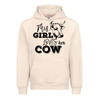 Sandshell This Girl Loves Her Cow Urban Hoodie - Bettercallsaul