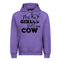 Tulip This Girl Loves Her Cow Urban Hoodie - Bettercallsaul