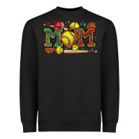Mom Softball Heavyweight Sweatshirt | Teevron