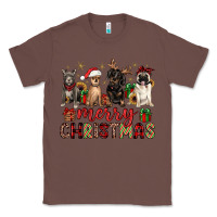 Chestnut merry christmas chihuahua pitbull pug dachshund Classic Tee - JahusDesignShop
