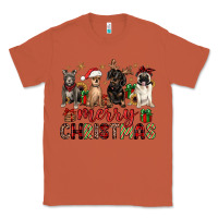 Copper merry christmas chihuahua pitbull pug dachshund Classic Tee - JahusDesignShop