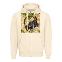 Sandshell rodeo seamless pattern Zipper Hoodie - BundleAndBundleShop