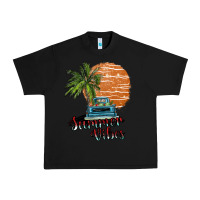 Black summer vibes Urban Heavy Tee - SublimationCraftShop