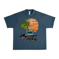 Midnight Navy summer vibes Urban Heavy Tee - SublimationCraftShop