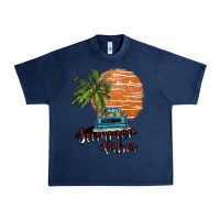 Navy summer vibes Urban Heavy Tee - SublimationCraftShop