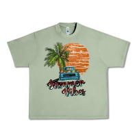 Oil Green summer vibes Urban Heavy Tee - SublimationCraftShop