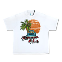 White summer vibes Urban Heavy Tee - SublimationCraftShop