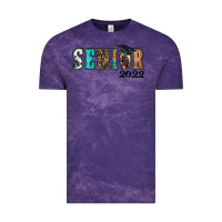 Cloud Purple western senior 2022 Vintage Tee - RanaPortraitStore