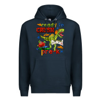 Navy ready to crush pre k Premium Hoodie - BundleAndBundleShop