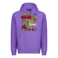 Purple ready to crush pre k Premium Hoodie - BundleAndBundleShop