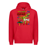 Red ready to crush pre k Premium Hoodie - BundleAndBundleShop