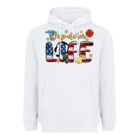 White dispatcher life Heavyweight Hoodie - MaliasSmallBusiness